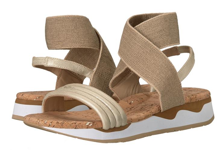 Donald J Pliner Shaye (platino/natural) Women's Dress Sandals