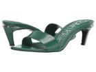Calvin Klein Gallia (emerald Green Leather) Women's Shoes