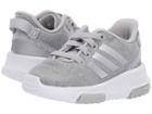 Adidas Kids Cloudfoam Racer Tr (infant/toddler) (grey Two/silver Metallic/footwear White) Kids Shoes