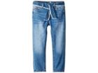 7 For All Mankind Kids Skinny Stretch Denim Jeans In Adelaide Bright Blue (little Kids) (adelaide Bright Blue) Girl's Jeans