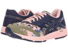 Asics Kids Amplica (big Kid) (aloe/indigo Blue) Girls Shoes