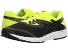 Asics Amplica (black/silver/safety Yellow) Men's Running Shoes