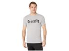 Reebok Training Elements Speedwick Tee (medium Grey Heather) Men's T Shirt