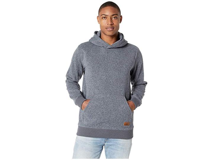 Quiksilver Keller Hoodie (dark Grey Heather 1) Men's Sweatshirt