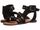 Minnetonka Tangier (black Suede) Women's Sandals