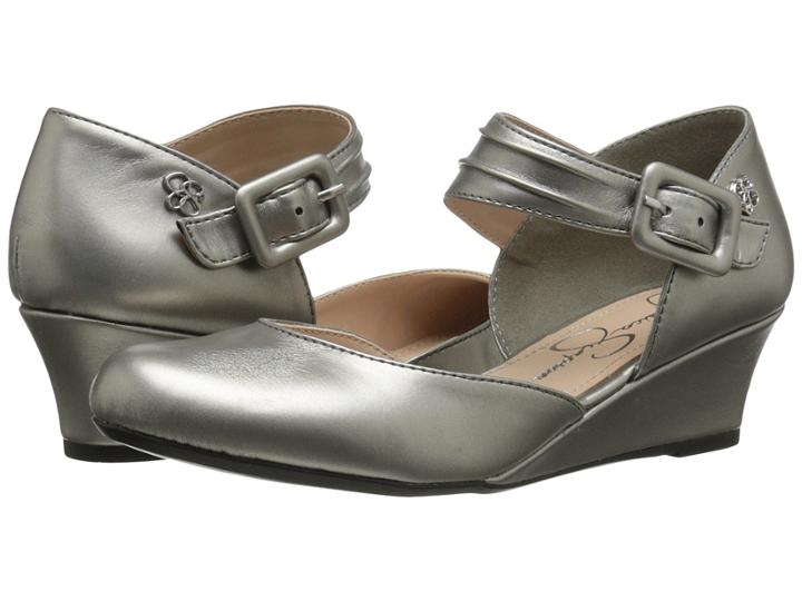Jessica Simpson Kids Tatiana (little Kid/big Kid) (pewter) Girl's Shoes