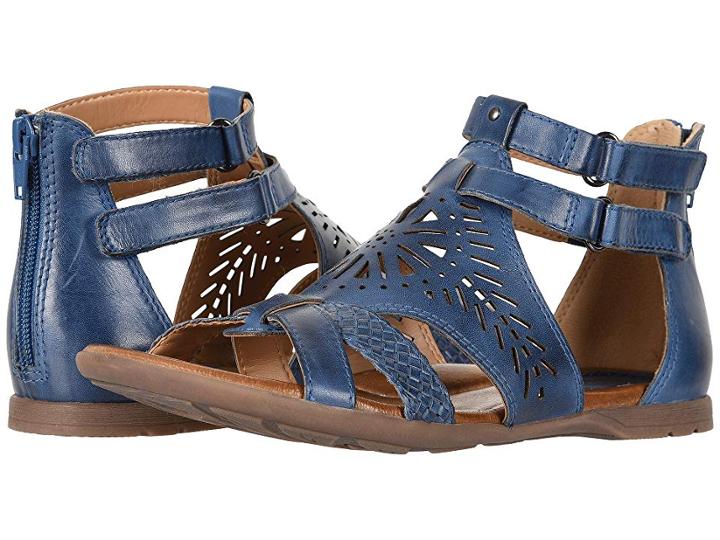 Earth Breaker (sapphire Blue Soft Burnished Leather) Women's Shoes