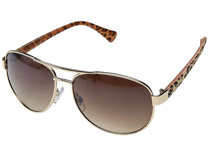 Betsey Johnson Luv Betsey(r) Lb482131 (gold/leopard) Fashion Sunglasses