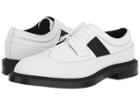 Calvin Klein Carper (white Scotch Grain Leather) Men's Lace Up Casual Shoes