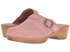 Musse&cloud Nella Suede (pink) Women's Clog/mule Shoes