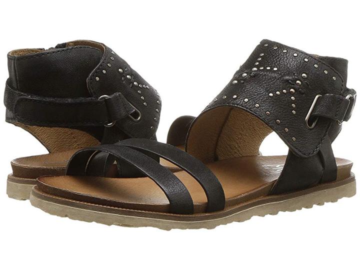 Miz Mooz Tibby (black) Women's Sandals