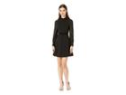 Ted Baker Amaali Lace Applique Tunic Dress (black) Women's Dress