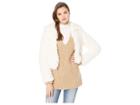 Billabong Fur Keeps Jacket (white Cap) Women's Coat