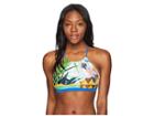 Prana Brina Top (blugrass Paradise) Women's Swimwear