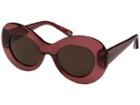Elizabeth And James Howe (berry/brown Mono Lens) Fashion Sunglasses