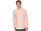 Original Penguin Long Sleeve Nep Linen (peach Amber) Men's T Shirt
