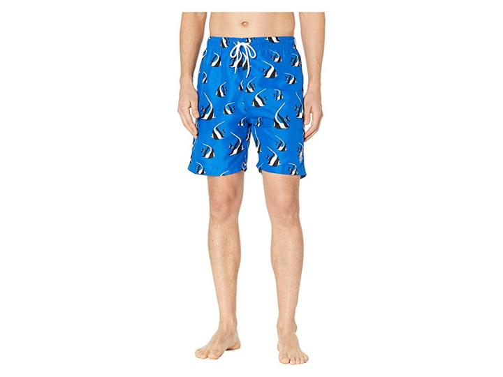 U.s. Polo Assn. Angelfish Swim Shorts (blue Whale) Men's Swimwear