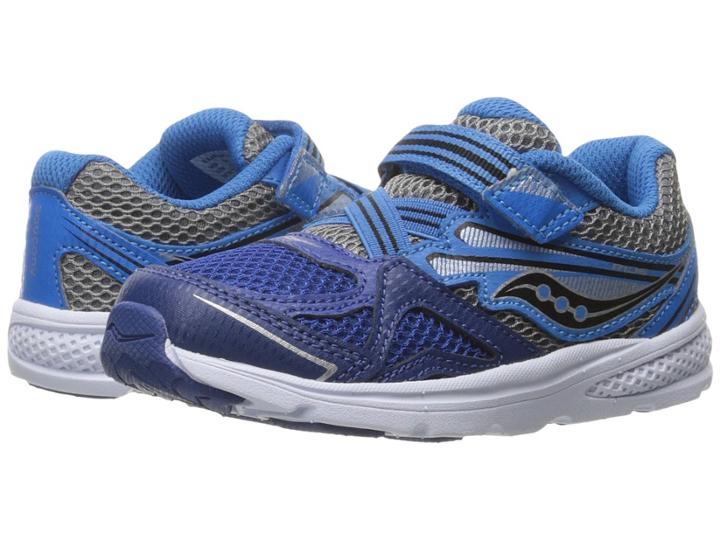 Saucony Kids Ride 9 (toddler/little Kid) (navy/blue) Boys Shoes