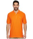 Tommy Bahama The Emfielder Polo Shirt (citrus Punch) Men's Short Sleeve Pullover