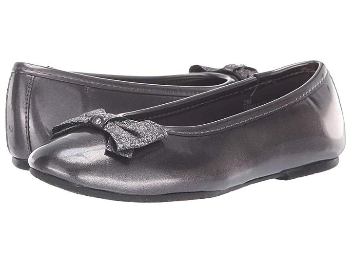 Rachel Kids Clara (little Kid/big Kid) (pewter Metallic) Girl's Shoes