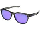 Oakley Stringer (grey Smoke/violet Iridium) Plastic Frame Fashion Sunglasses