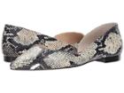 Marc Fisher Ltd Sunnys 2 (natural Beige/black/natural Print Snake) Women's Shoes