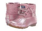 Sperry Kids Saltwater Boot (toddler/little Kid) (pearlized Blush Synthetic) Kids Shoes