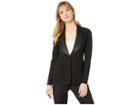 Lauren Ralph Lauren Tuxedo Jacket (polo Black) Women's Coat