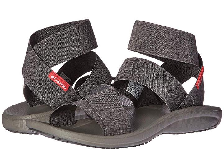 Columbia Barraca Strap (dark Grey/wild Salmon) Women's Sandals