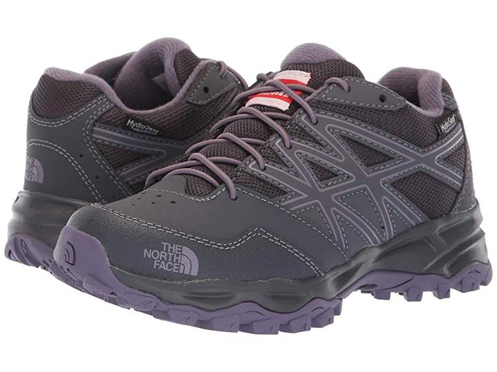 The North Face Kids Hedgehog Hiker Waterproof (little Kid/big Kid) (periscope Grey/purple Sage) Girls Shoes