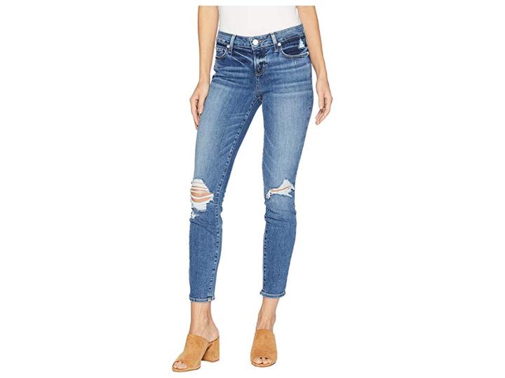 Paige Verdugo Ankle Jeans In Embarcadero Destructed (embarcadero Destructed) Women's Jeans