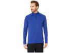 Nike Dry 1/4 Zip Soccer Drill Top (deep Royal Blue/obsidian/obsidian) Men's Clothing