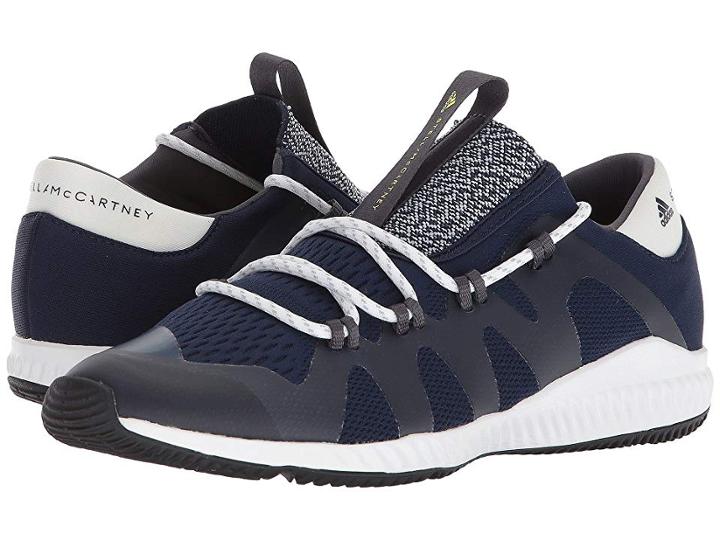 Adidas By Stella Mccartney Crazy Train Pro (collegiate Navy/core White/aero Lime S11) Women's Shoes