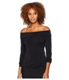 Eci Off The Shoulder Top (black) Women's Clothing