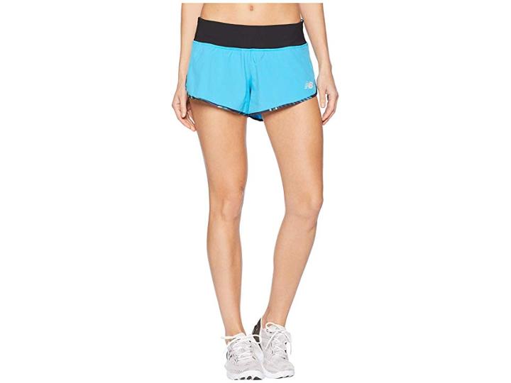 New Balance 3 Impact Shorts (polaris) Women's Shorts