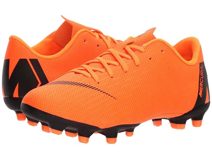 Nike Kids Vapor 12 Academy Mg Soccer (toddler/little Kid/big Kid) (total Orange/black/total Orange/volt) Kids Shoes