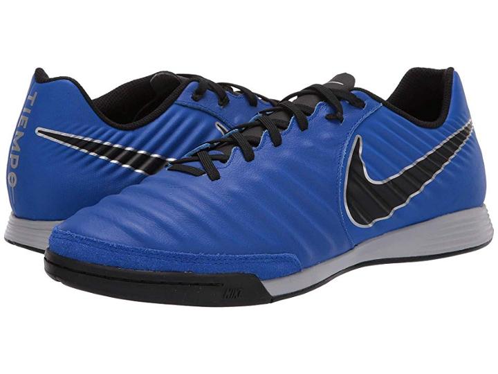 Nike Tiempo Legendx 7 Academy Ic (racer Blue/black/metallic Silver) Men's Soccer Shoes