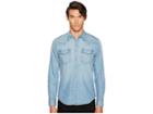 Levi's(r) Premium Premium Barstow Western Shirt (blue) Men's Clothing