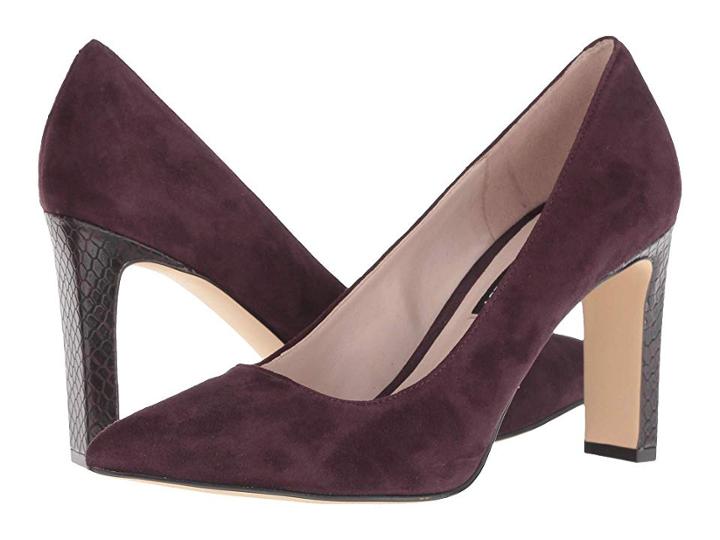 Nine West Joeysgirl (dark Purple Suede) Women's Shoes