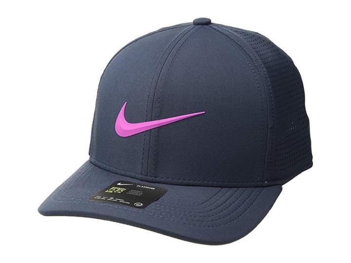 Nike Aerobill Clc99 Cap Perf (thunder Blue/anthracite/hyper Magenta) Caps