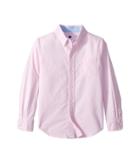 Janie And Jack Long Sleeve Button Down Shirt (toddler/little Kids/big Kids) (little Miss Pink) Boy's Long Sleeve Button Up