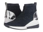 Michael Michael Kors Skyler Bootie (admiral/silver) Women's Pull-on Boots