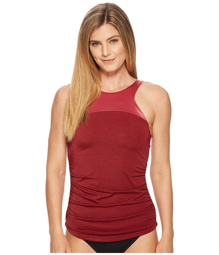 Prana Catrin Tankini (crimson) Women's Swimwear