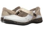 Rieker 46378 Daisy 78 (weiss/light Gold) Women's Shoes