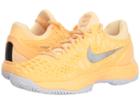 Nike Zoom Cage 3 Hc (tangerine Tint/metallic Silver/white) Women's Tennis Shoes