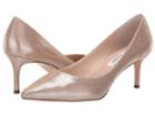 Nina Stacy (taupe Reflective Suedette) Women's 1-2 Inch Heel Shoes
