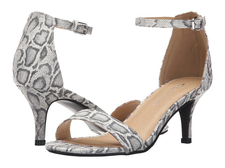 Cl By Laundry Jordin (black/white Snake) Women's Shoes
