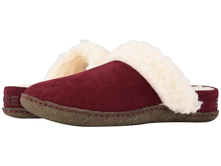 Sorel Nakiskatm Slide Ii (rich Wine/natural) Women's Slippers