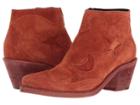 Mcq Solstice Zip Boot (rust) Women's Boots
