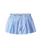Polo Ralph Lauren Kids Yarn-dyed Bengal Stripe Shorts (little Kids/big Kids) (blue/white) Girl's Shorts